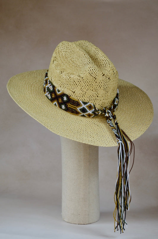 Americana · Yute refinado y macramé