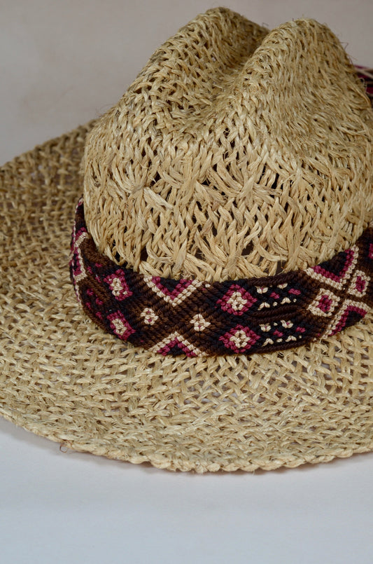 Americana · Yute natural y macramé