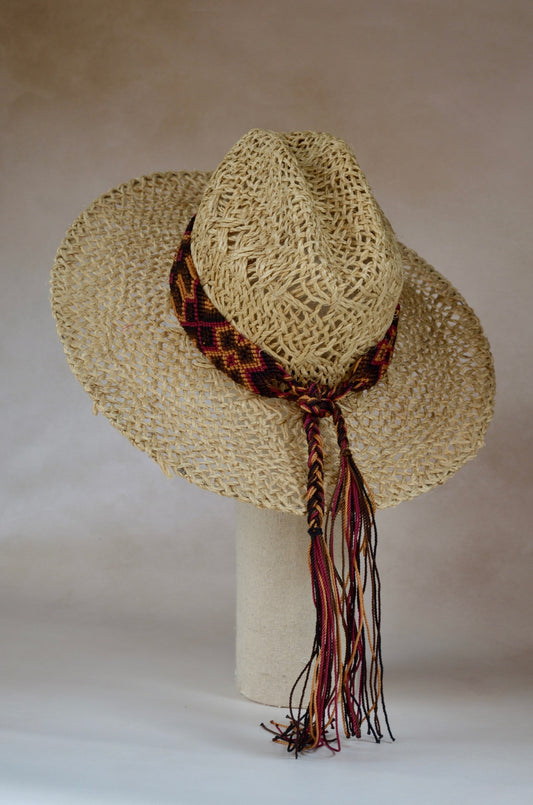 Americana · Yute natural y macramé