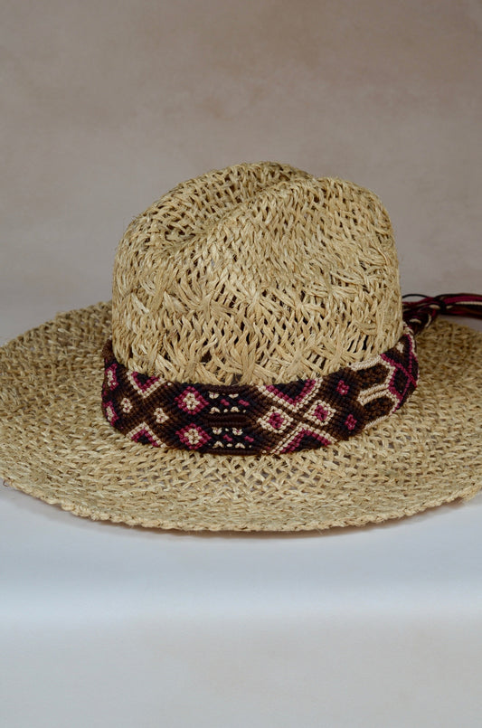 Americana · Yute natural y macramé