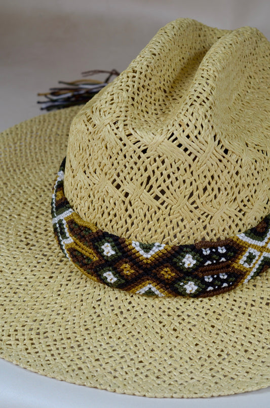 Americana · Yute refinado y macramé