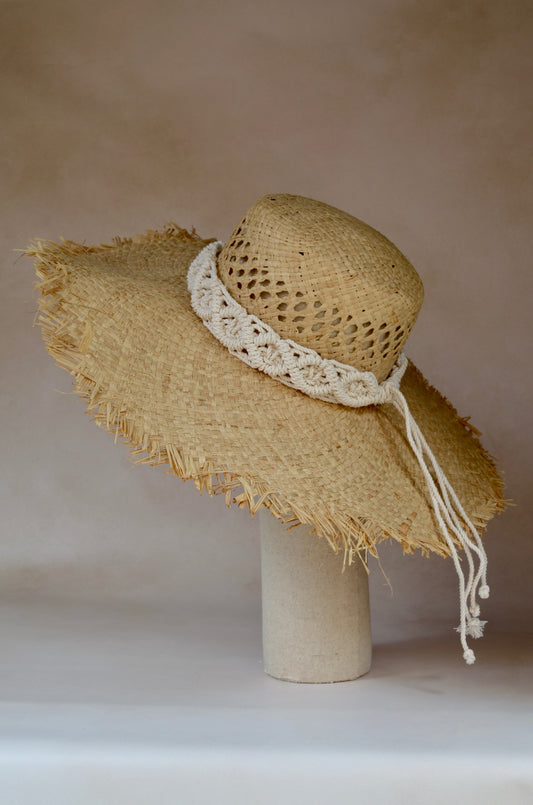 Playero · Rafia y macramé