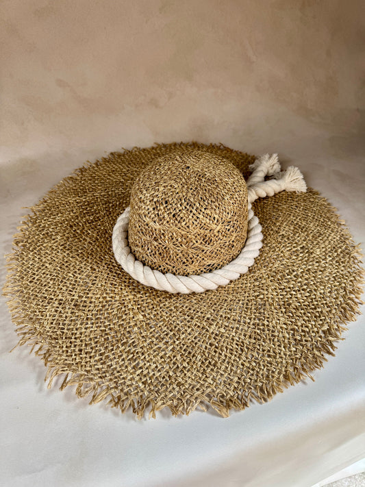 Playero · Yute natural y macramé