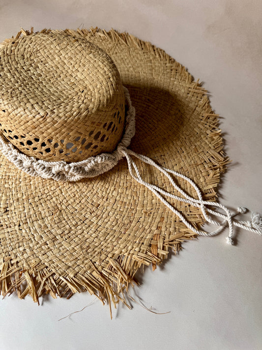 Playero · Rafia y macramé